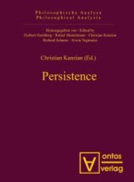 Persistence (Philosophische Analyse / Philosophical Analysis") 〈21〉