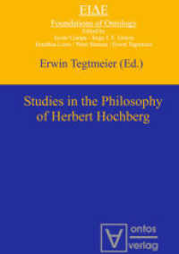 Studies in the philosophy of Herbert Hochberg (Eide 4)