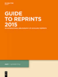 Guide to Reprints 2015 : Author Title and Subject Guide