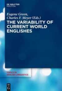 The Variability of Current World Englishes (Topics in English Linguistics [TiEL] 87.1)
