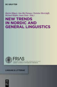 New Trends in Nordic and General Linguistics (linguae & litterae 42)