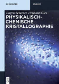 Physikalisch-chemische Kristallographie (De Gruyter Studium)