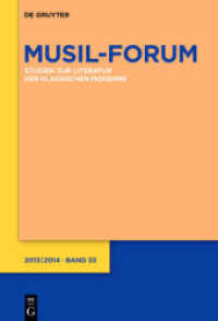 Musil-Forum. Band 33 2013/2014 (Musil-Forum Band 33)