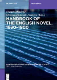 Handbook of the English Novel， 1830-1900 (Handbooks of English and American Studies)
