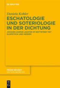 Eschatologie und Soteriologie in der Dichtung : Johann Caspar Lavater im Wettstreit mit Klopstock und Herder (Frühe Neuzeit 192)