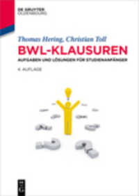 BWL-Klausuren : Aufgaben und Lösungen für Studienanfänger (Lehr- und Handbücher der Wirtschaftswissenschaft)