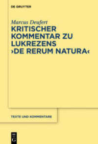 Kritischer Kommentar zu Lukrezens De rerum natura (Texte und Kommentare 56)