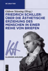 Friedrich Schiller - Über die Ästhetische Erziehung des Menschen in einer Reihe von Briefen (Klassiker Auslegen 69)