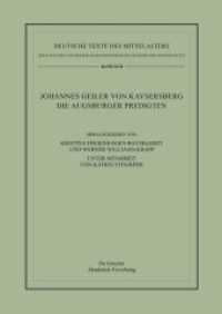Die Augsburger Predigten (Deutsche Texte des Mittelalters .92)