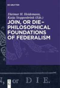 Join， or Die - Philosophical Foundations of Federalism : Philosophical Foundations of Federalism