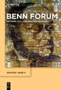 Benn Forum. Band 4 2014/2015