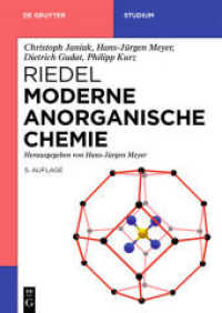 Moderne Anorganische Chemie (De Gruyter Studium)