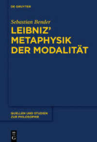 Leibniz' Metaphysik der Modalität (Quellen und Studien zur Philosophie 130)