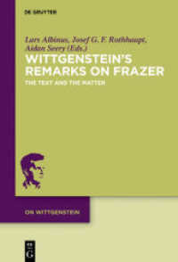 Wittgenstein's Remarks on Frazer : The Text and the Matter (On Wittgenstein 3)