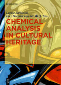 Chemical Analysis in Cultural Heritage : In Cultural Heritage Volume 1 Basics