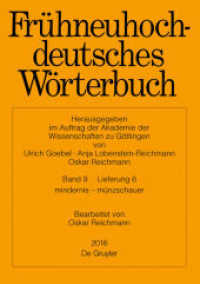 Frühneuhochdeutsches Wörterbuch. Band 9/Lieferung 6 mindernis - münzschauer