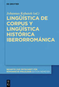 Lingüística de corpus y lingüística histórica iberorrománica (Beihefte zur Zeitschrift für romanische Philologie 405)