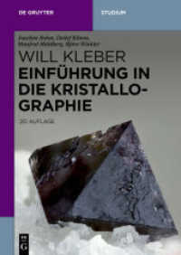 Einführung in die Kristallographie (De Gruyter Studium)