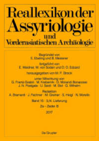 Reallexikon der Assyriologie und Vorderasiatischen Archäologie. Bd. 15/Lieferung 3/4 Za - Zeder. B