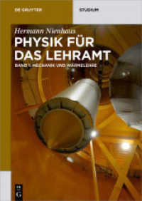 Physik für das Lehramt. Band 1 Mechanik und Wärmelehre (De Gruyter Studium)