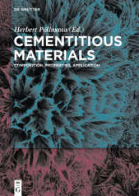 Cementitious Materials : Composition, Properties, Application -- Hardback
