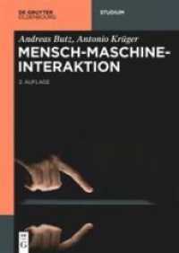 Mensch-Maschine-Interaktion (De Gruyter Studium)
