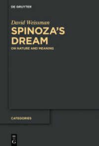 Spinoza's Dream : On Nature and Meaning (Categories 7)