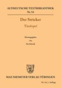 Tierbispel (Altdeutsche Textbibliothek) -- Paperback / softback (German Language Edition) （1. Auflage）