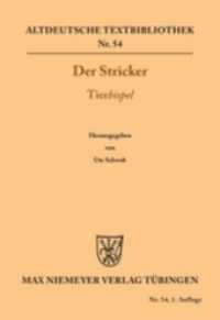 Tierbispel (Altdeutsche Textbibliothek) -- Paperback / softback (German Language Edition) （1. Auflage）