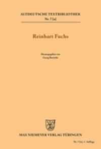 Heinrichs des Glichezares Reinhart Fuchs (Altdeutsche Textbibliothek 7)