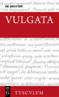 Biblia sacra vulgata. Vol. V Vulgata Bd.5 : Lateinisch - deutsch (Sammlung Tusculum) （2018. 1401 S. 173 mm）