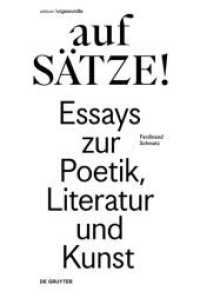 aufSÄTZE!, m. 1 Buch, m. 1 E-Book : Essays zur Poetik, Literatur und Kunst (Edition Angewandte) （2016 420 S.）