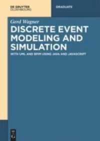 Discrete Event Modeling and Simulation : With UML and BPIM using Java and JavaScript (De Gruyter Textbook)