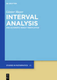 Interval Analysis : and Automatic Result Verification (De Gruyter Studies in Mathematics 65)