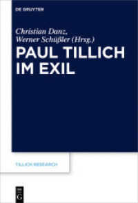 Paul Tillich im Exil (Tillich Research 12)
