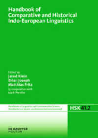 Handbook of Comparative and Historical Indo-European Linguistics. Volume 2 Handbook of Comparative and Historical Indo-European Linguistics (Handbücher zur Sprach- und Kommunikationswissenschaft / Handbooks of Linguistics and Communication Scie)