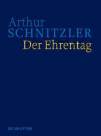 Der Ehrentag : Historisch-kritische Ausgabe (Arthur Schnitzler: Werke in historisch-kritischen Ausgaben)