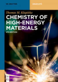 Chemistry of High-Energy Materials (De Gruyter Textbook)