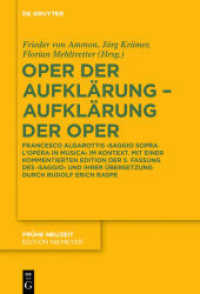 Oper der Aufklärung - Aufklärung der Oper (Frühe Neuzeit 214)