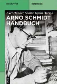 Arno-Schmidt-Handbuch (De Gruyter Reference)