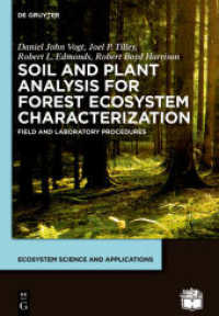 Soil and Plant Analysis for Forest Ecosystem Characterization (Ecosystem Science and Applications)