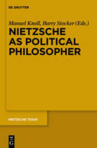 Nietzsche as Political Philosopher (Nietzsche Today .3)