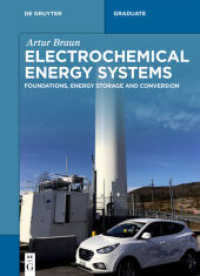 電磁気エネルギー・システム（テキスト）<br>Electrochemical Energy Systems : Foundations, Energy Storage and Conversion (De Gruyter STEM) （2018. XVIII, 654 S. 90 b/w and 241 col. ill., 46 b/w and 2 col. tbl. 2）