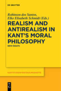 Realism and Antirealism in Kant's Moral Philosophy : New Essays (Kantstudien-Ergänzungshefte 199)