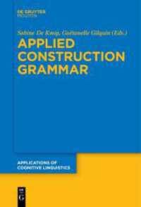 Applied Construction Grammar (Applications of Cognitive Linguistics [ACL] 32)