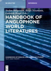 Handbook of Anglophone World Literatures (Handbooks of English and American Studies 13)