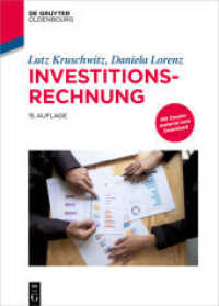 Investitionsrechnung (De Gruyter Studium)