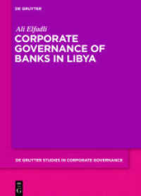 Corporate Governance of Banks in Libya (De Gruyter Studies in Corporate Governance 1)
