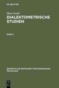 Hans Goebl: Dialektometrische Studien / Hans Goebl: Dialektometrische Studien. Band 3 (Beihefte zur Zeitschrift für romanische Philologie 193)