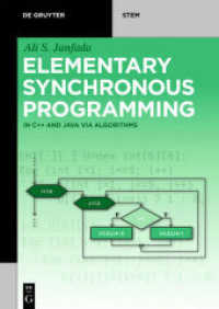 Elementary Synchronous Programming : in C++ and Java via algorithms (De Gruyter STEM)